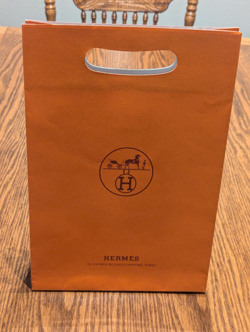 Hermes Shopping Or Gift Bag